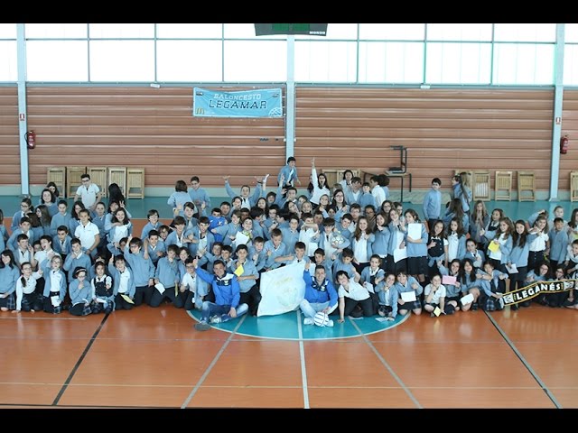 El Lega vuelve al cole. Visita al colegio Legamar