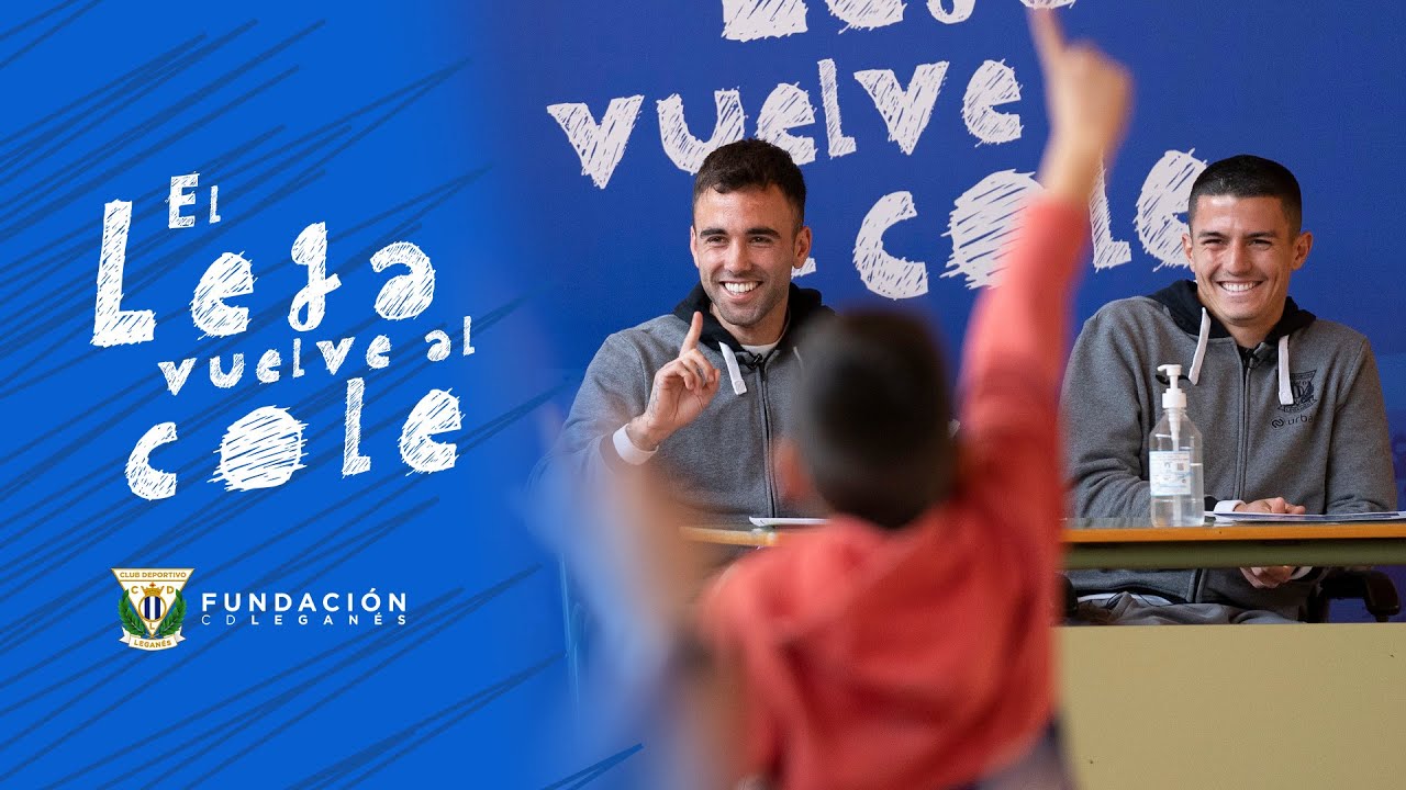 📚 El Lega Vuelve al Cole con Palencia y Róber Ibáñez | C.D. Leganés