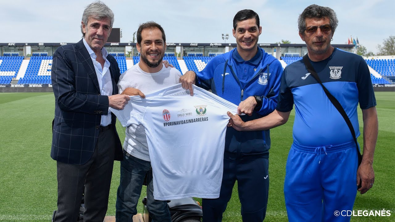 La Fundación C.D. Leganés se suma al proyecto #PorUnaVidaSinBarreras de 'El Langui'