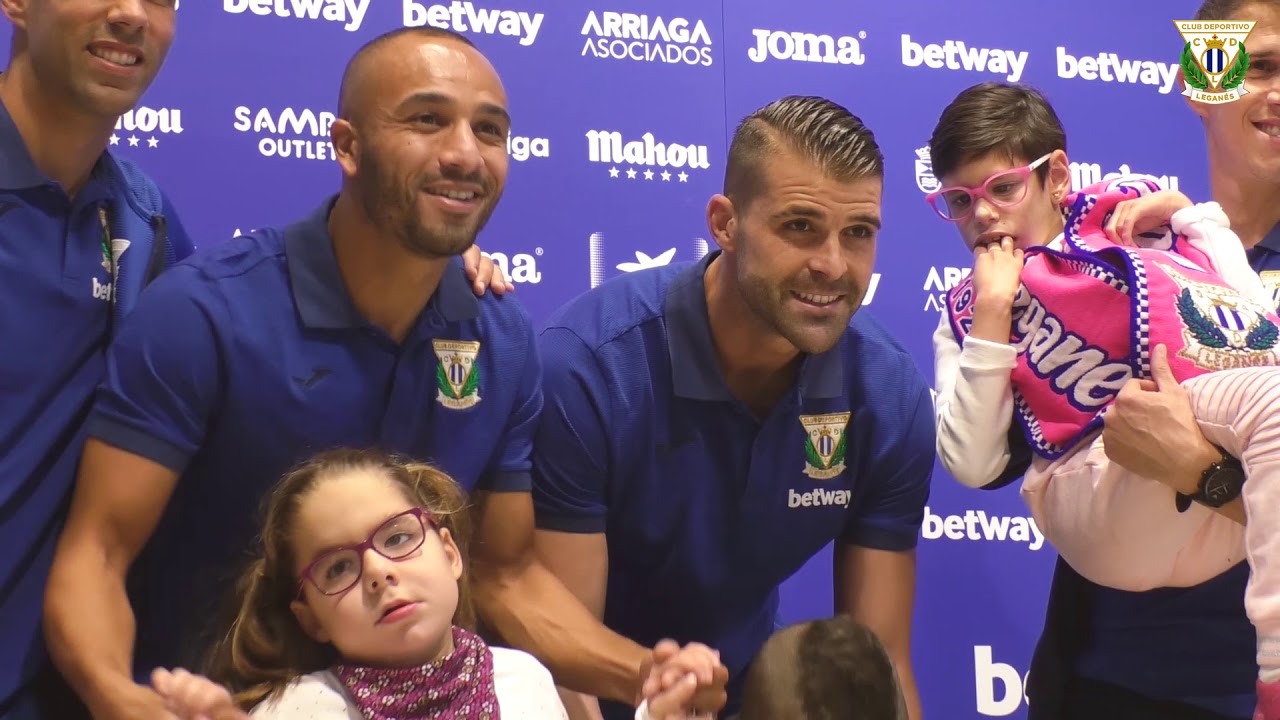 El C.D. Leganés participa en el calendario del colegio Alfonso X El Sabio