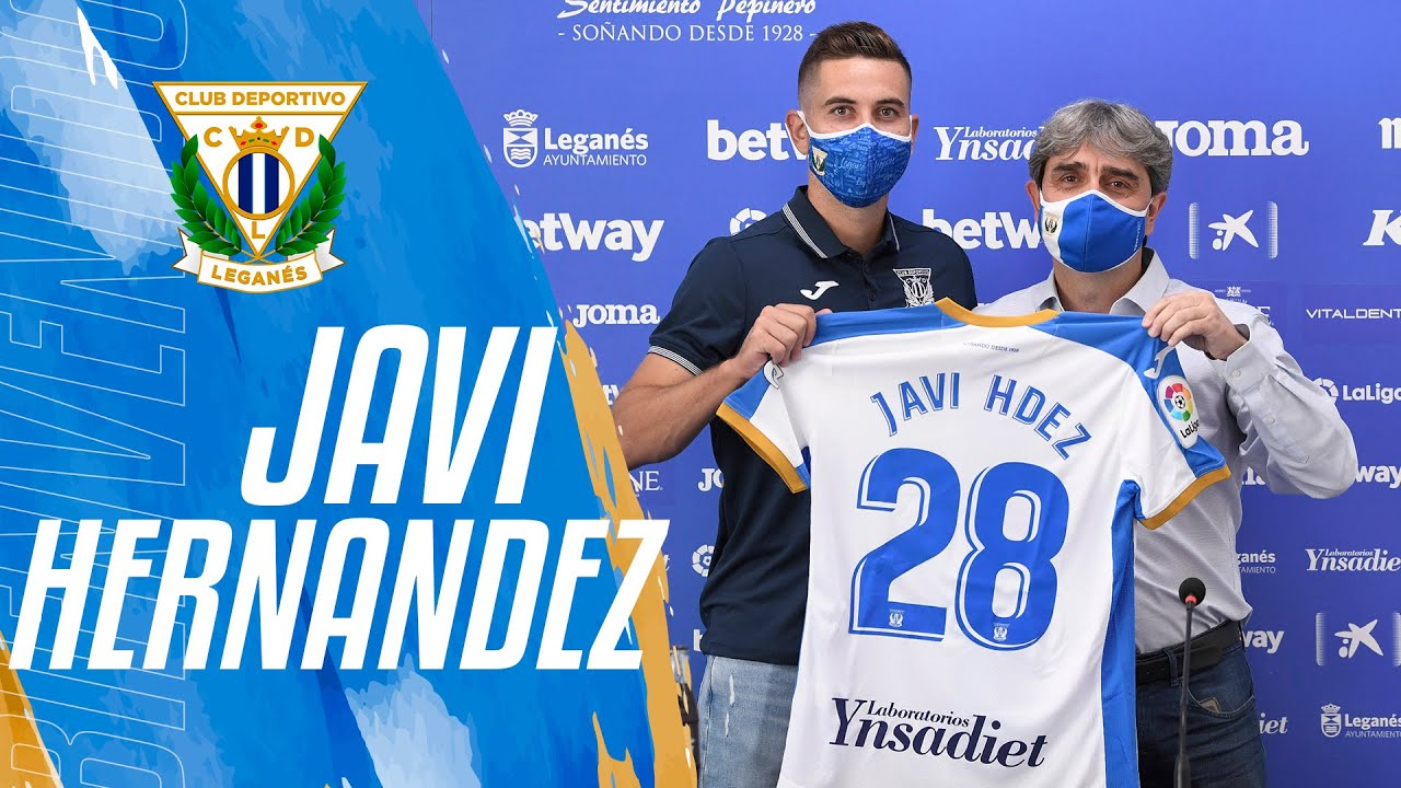 Presentación de Javi Hernández como jugador del C.D. Leganés