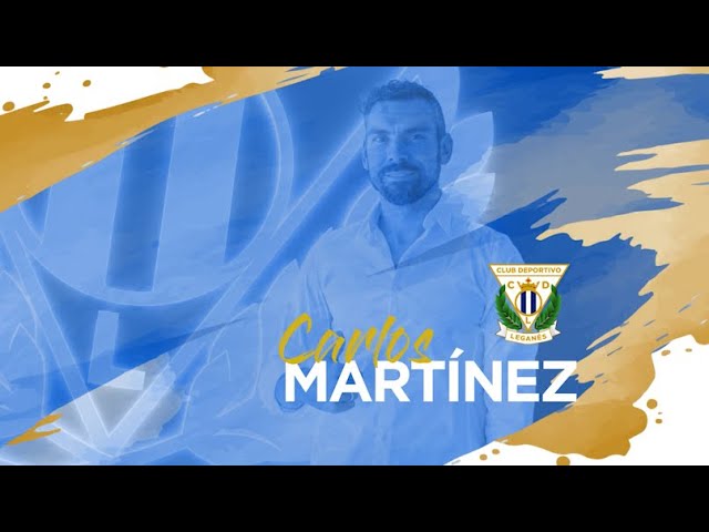 CARLOS MARTÍNEZ, nuevo entrenador del C.D. Leganés 'B'