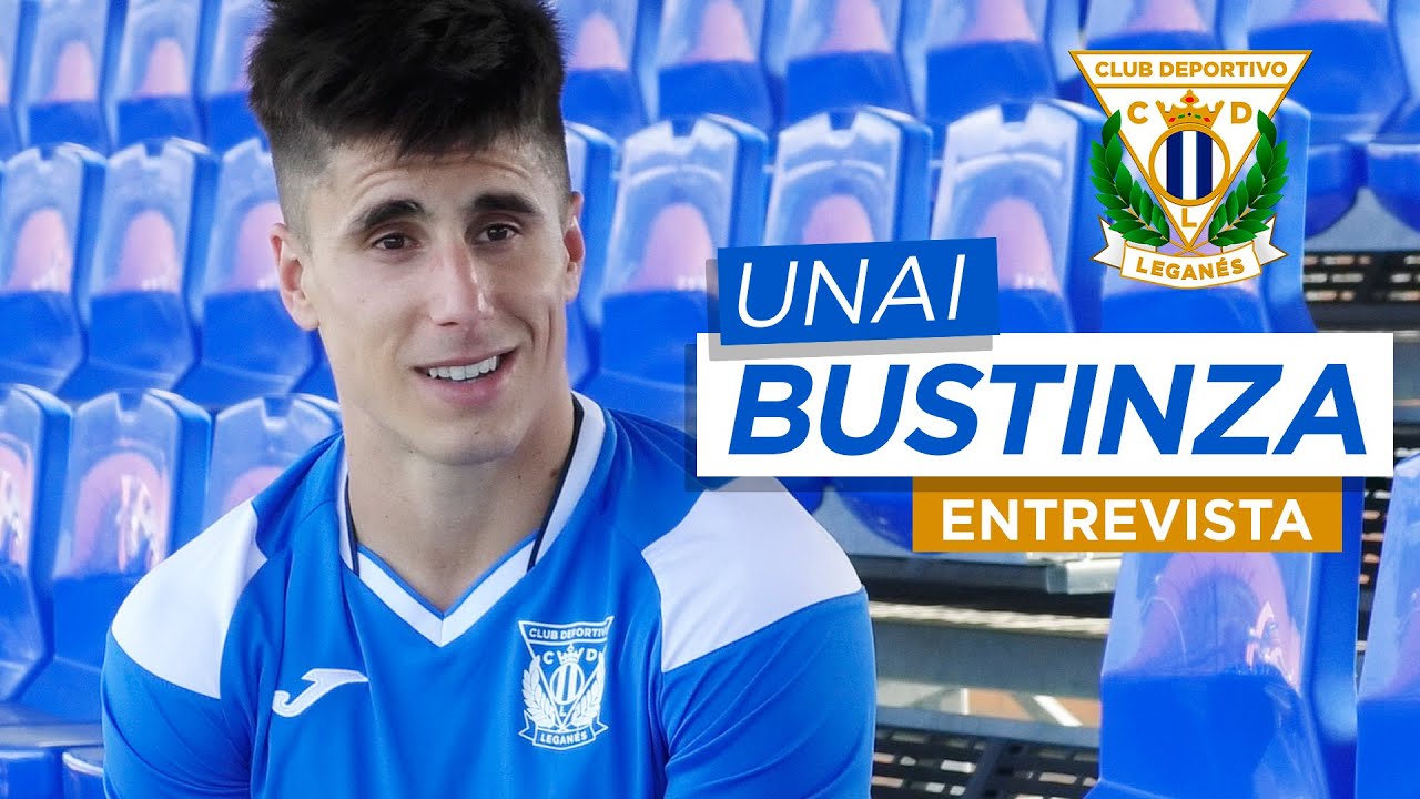 UNAI BUSTINZA responde a los periodistas tras el regreso del C.D. Leganés a los entrenamientos