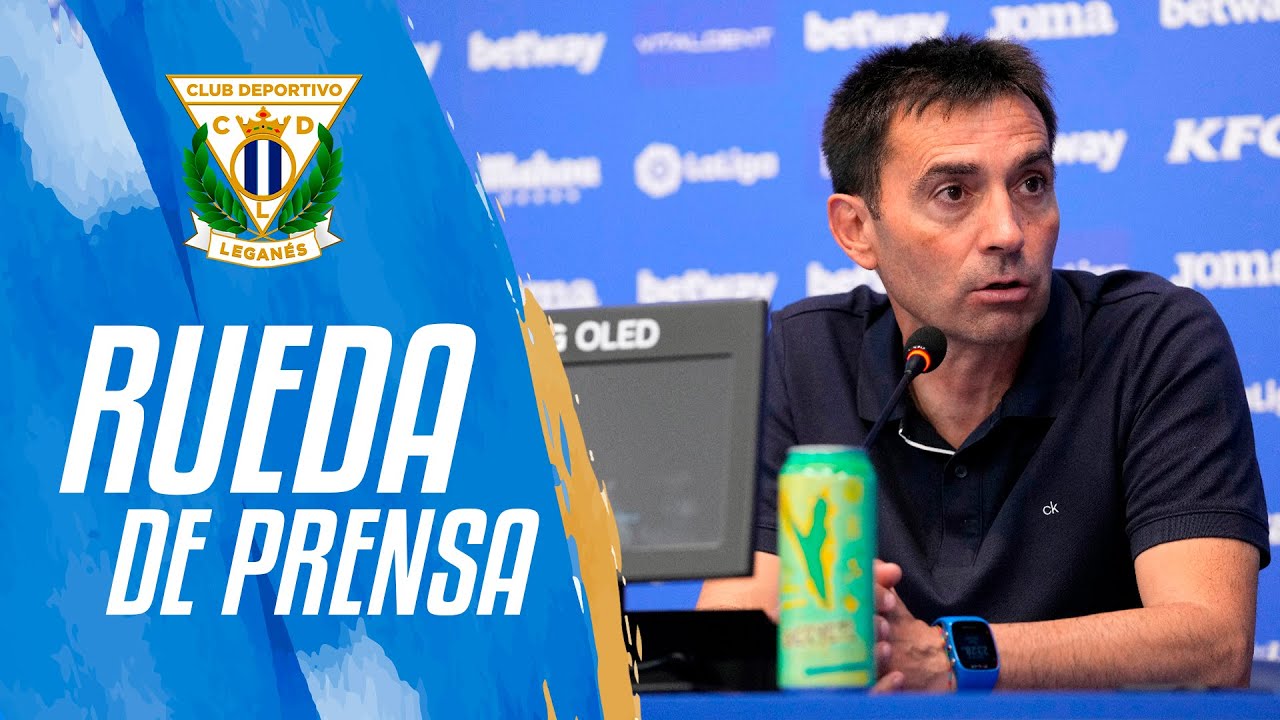 🎙 Asier Garitano: "Lo hemos intentado pero traíamos un resultado muy abultado". #LeganésRayo