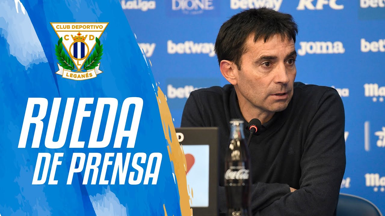 🎙 Asier Garitano: "Si perdonas en el fútbol, pasan estas cosas" #LeganésPonferradina | C.D. Leganés