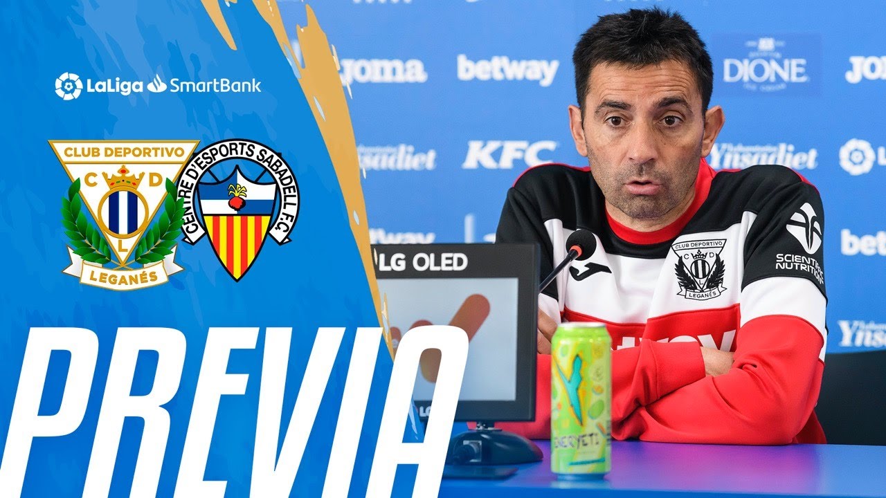 🎙 Previa Asier Garitano #LeganésSabadell