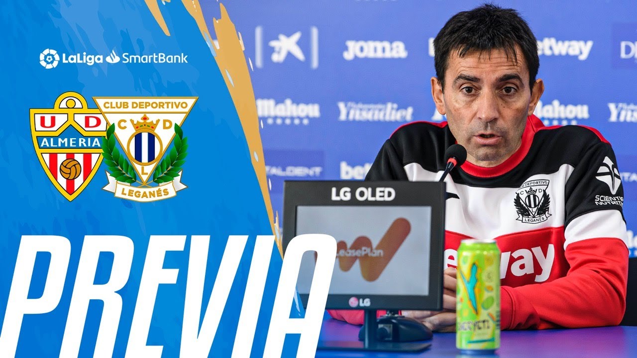🎙Asier Garitano: "Será una posibilidad directa para recortar" #AlmeríaLeganés | C.D. Leganés