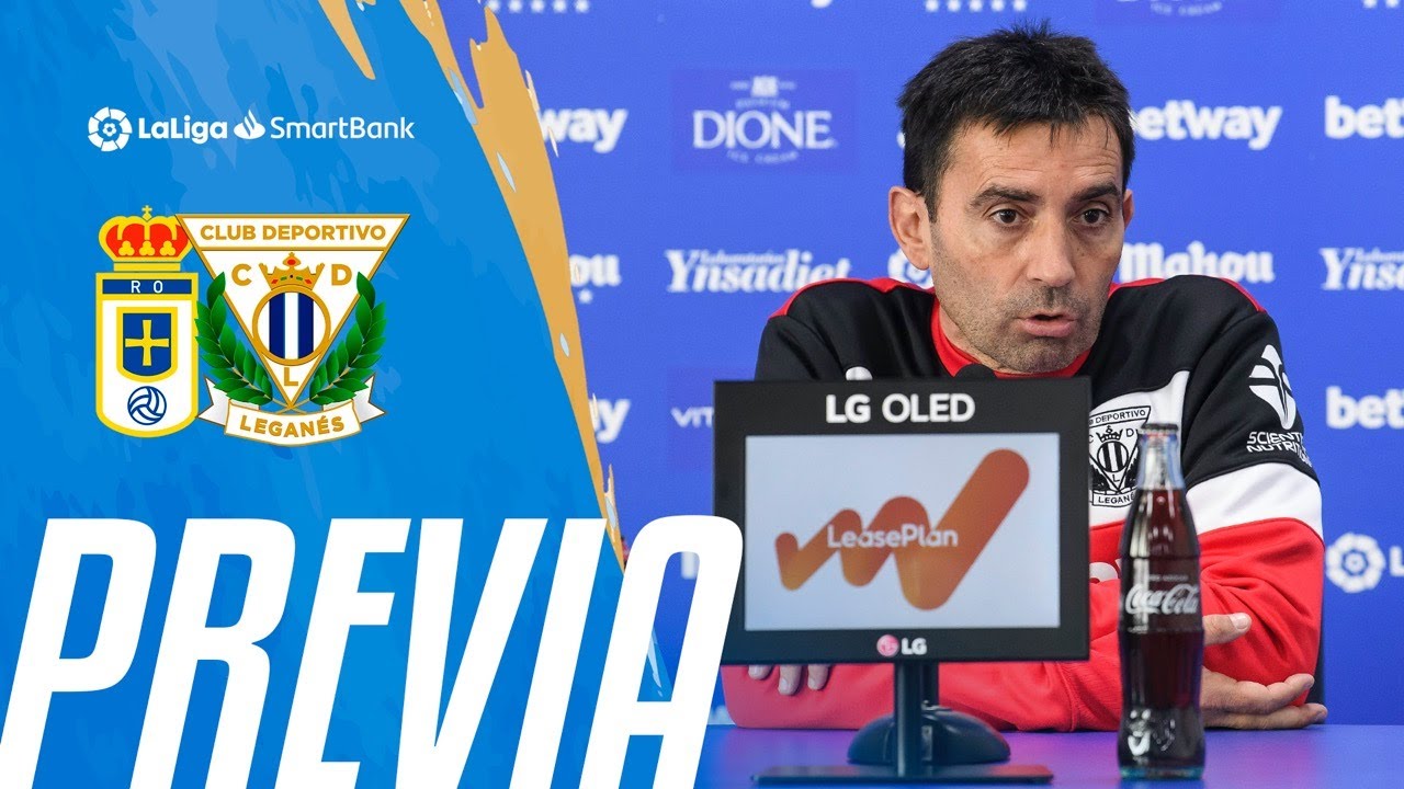 🎙Previa de Asier Garitano #RealOviedoLeganés