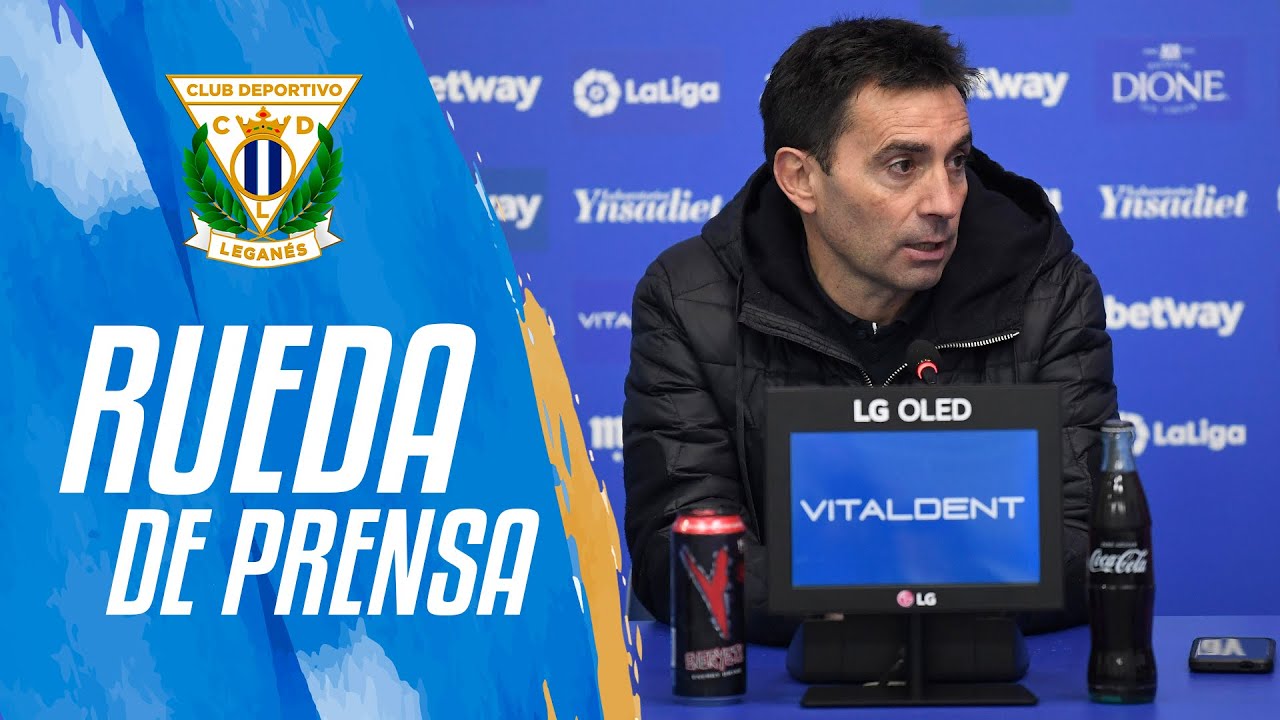 📹 RUEDA DE PRENSA | Asier Garitano #LeganésCastellón