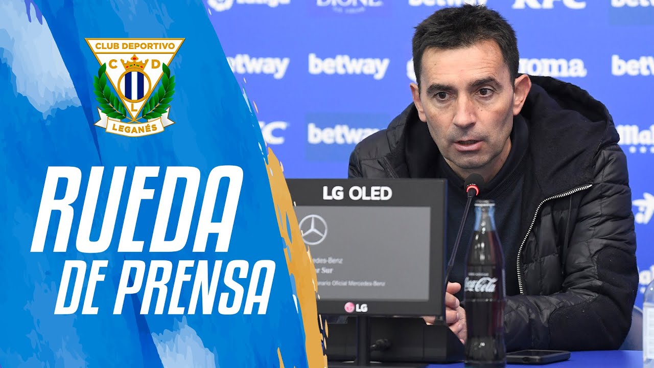 📹 RUEDA DE PRENSA | Asier Garitano #LeganésAlmería