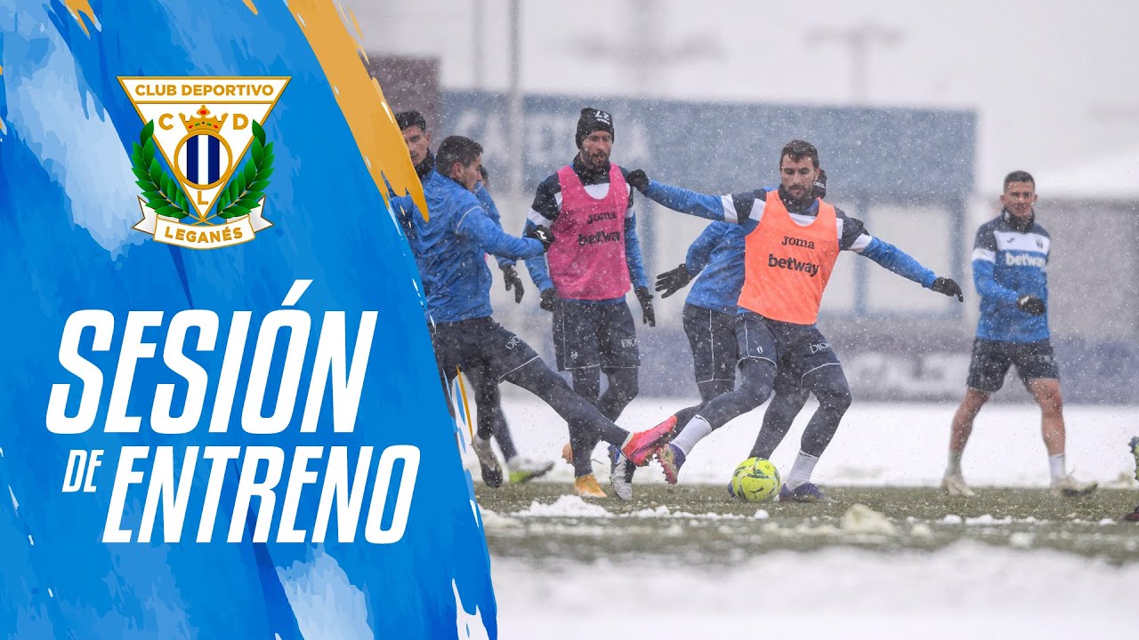 ❄️ ¡Entreno bajo la nieve antes de recibir al Almería!