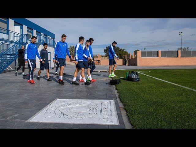 El Leganés estrena los nuevos campos de entrenamiento de la Instalación Deportiva Butarque.